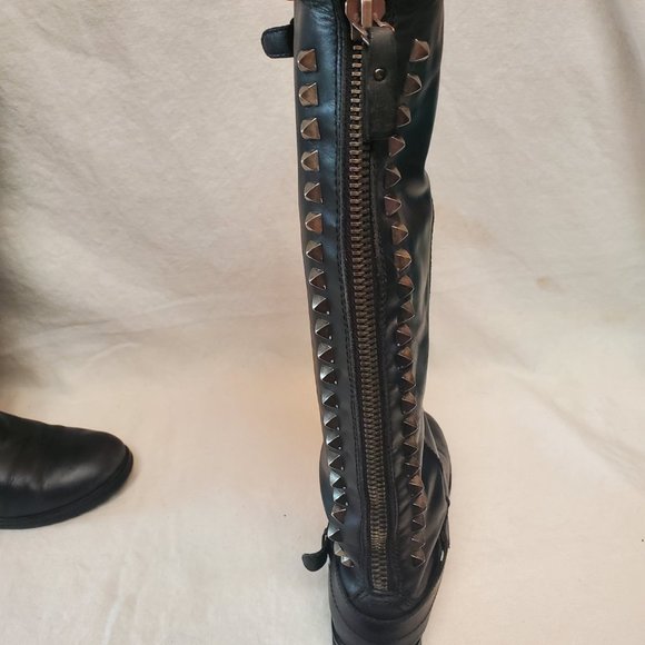 Modern Vice Queen Leather Boots - Picture 6 of 14